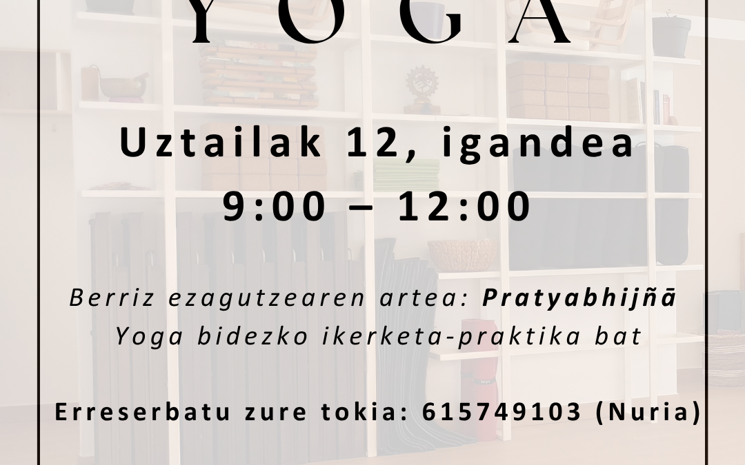 UZTAILAK 12 – YOGA INTENTSIBOA
